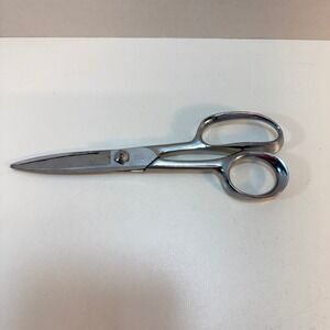 Cutco Scissors 8 Inch Silver Vintage Chrome Serrated Take Apart USA Made Shears